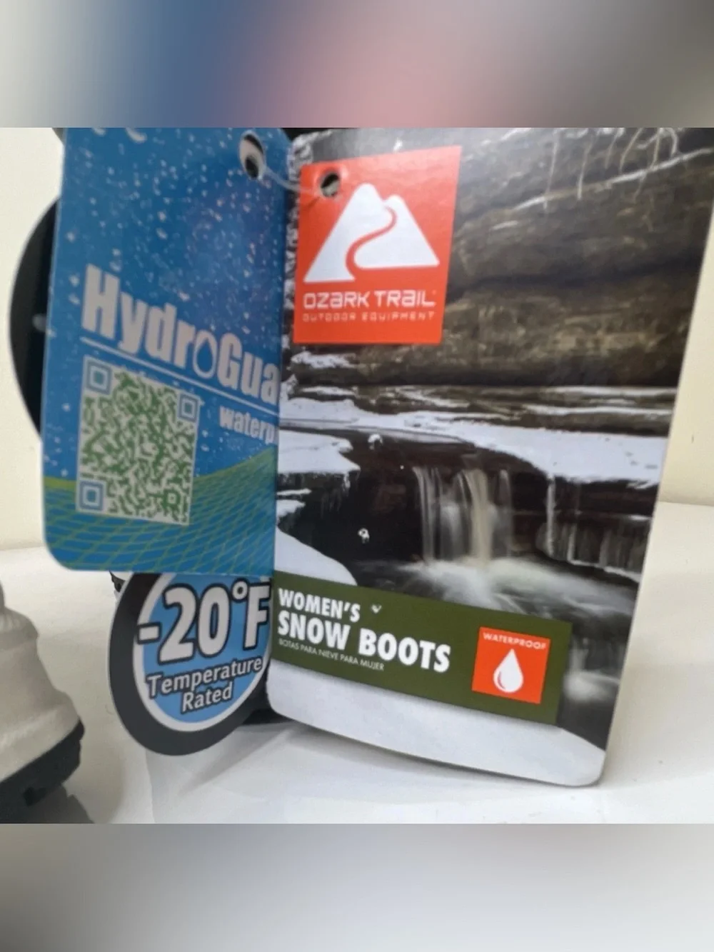 Ozark Trail Olive Green Women's Winter Boots Insulated & Waterproof